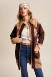 Western Horseshoe Belted Cardigan