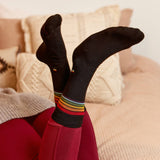 Socks that Save LGBTQ Lives | Rainbow Stripe