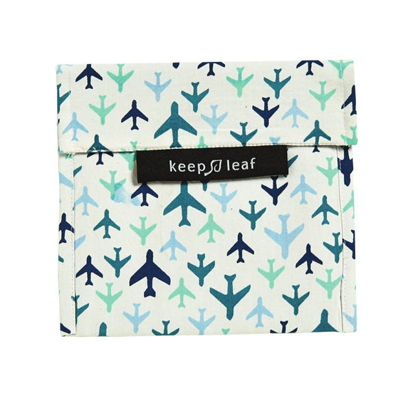 Reusable Food Baggie Large Planes