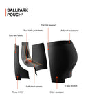 SAXX - Smooth Luxe Micro Modal Boxer Brief 6" - Black