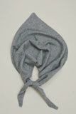 Soft Knit Triangle Shawl Scarf: Mocha