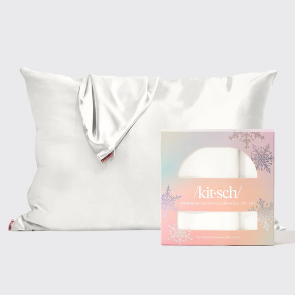 Kitsch - Holiday Standard Pillowcase 2pc - Ivory