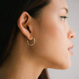 Constance Hoop Earrings - Gold