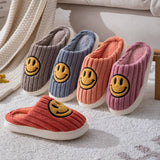 Slipper - Smile Face Slippers: Purple