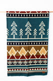 Tree Line Queen Blanket - Campfire Songs