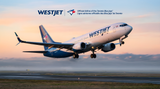 WestJet B737‑8 – 1:130 "New Blue Jays" Model Airplane "Arriving January 2027"