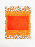 Reusable Beeswax Food Wraps: Golden Floral Set of 3