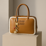 Lucky Charm Keychain with Heart, Clover and Horseshoe