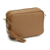 Crossbody Tassel Camel: Camel