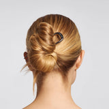 Kitsch - Metal French Hair Pin - Hematite