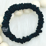 Blush Silks -Finest Grade Pure Mulberry Silk Mini Scrunchies: Mint