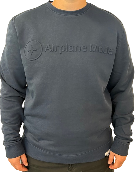 WestJet - Airplane Mode Crewneck Unisex - Navy
