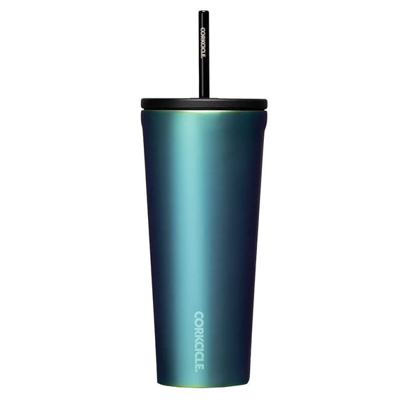 Corkcicle COLD CUP INSULATED TUMBLER WITH STRAW Dragonfly