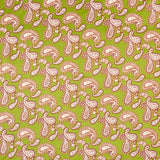 Classic Paisley Silk-Feel Polyester Bandana: Blue