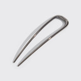 Kitsch - Metal French Hair Pin - Hematite