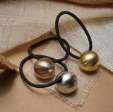 Metallic Globe Hair Tie Set