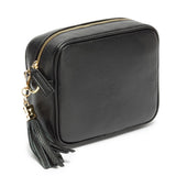 Crossbody Tassel Black: Black
