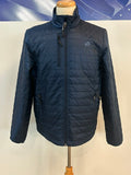 WestJet Branded Leaf Packable Puffer Jacket - Men's-Navy/Navy Logo