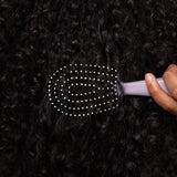 Mini Soft Violet Detangling Flexi Brush
