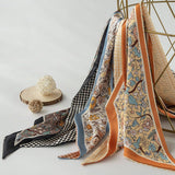 Funkyrel Colorful Print Neck Scarf - British & Classic: Assorted Colors