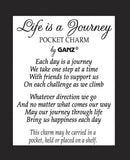 Ganz - Life is a Journey Pocket Charms