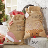 Drawstring Santa Sack | 28” x 20”: Santa Only