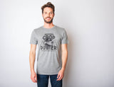 Professional Crop Duster Men's Tshirt: Dark Heather Grey