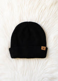 Black Knit Beanie