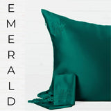 Blush Silks -Queen Size -100% Pure Mulberry Silk Pillowcase: Queen Size / Charcoal