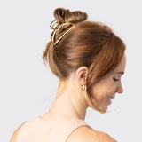 Kitsch - Open Shape Claw Clip - Gold