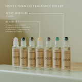 Picot - Honey Tobacco Fragrance Roller: Green Aventurine