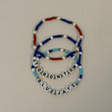 Jenny Be Free - Bracelet: Toronto Blue Jays (Various Stack Options)