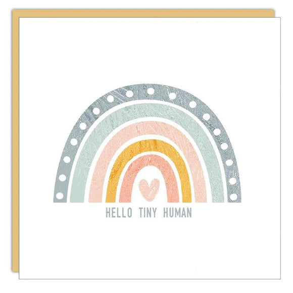 CARD -  HELLO TINY HUMAN
