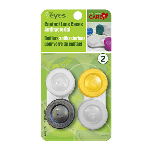 Antibacterial Contact Lens Cases - 2pk