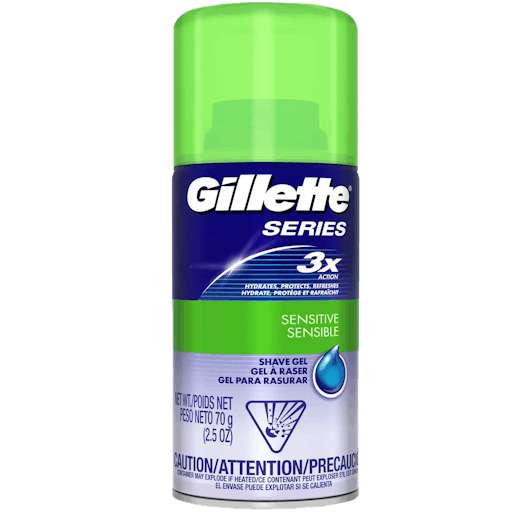 Gillette Sensitive Shaving Gel - 70g