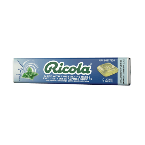 Ricola XST Icy Stick Lozenges - 9ct
