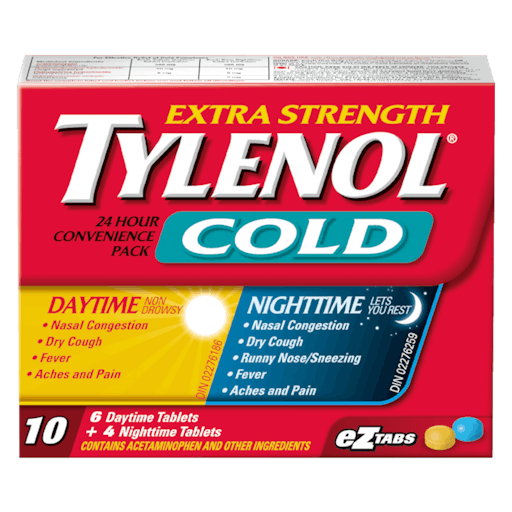 Tylenol Cold Ex Strength 6+4 Day+Night