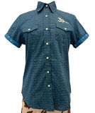 WestJet Custom Stampede Short Sleeve Shirt 2026 - Ladies