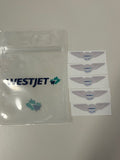 WestJet Junior Pilot Wing Sticker (10 pack)