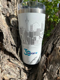 WestJet Since '96 Algonquin Tumbler - 20oz Frost White