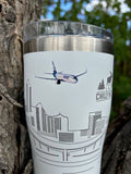 WestJet Since '96 Algonquin Tumbler - 20oz Frost White