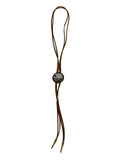 WestJet Custom Leather Circle Bolo Tie