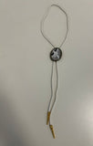 WestJet Custom Nylon Cord Oval Bolo Tie