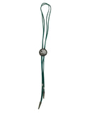 WestJet Custom Leather Circle Bolo Tie