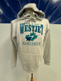 WestJet Unisex Sun-Fade French Terry Hoodie - Vanilla Velvet Finish