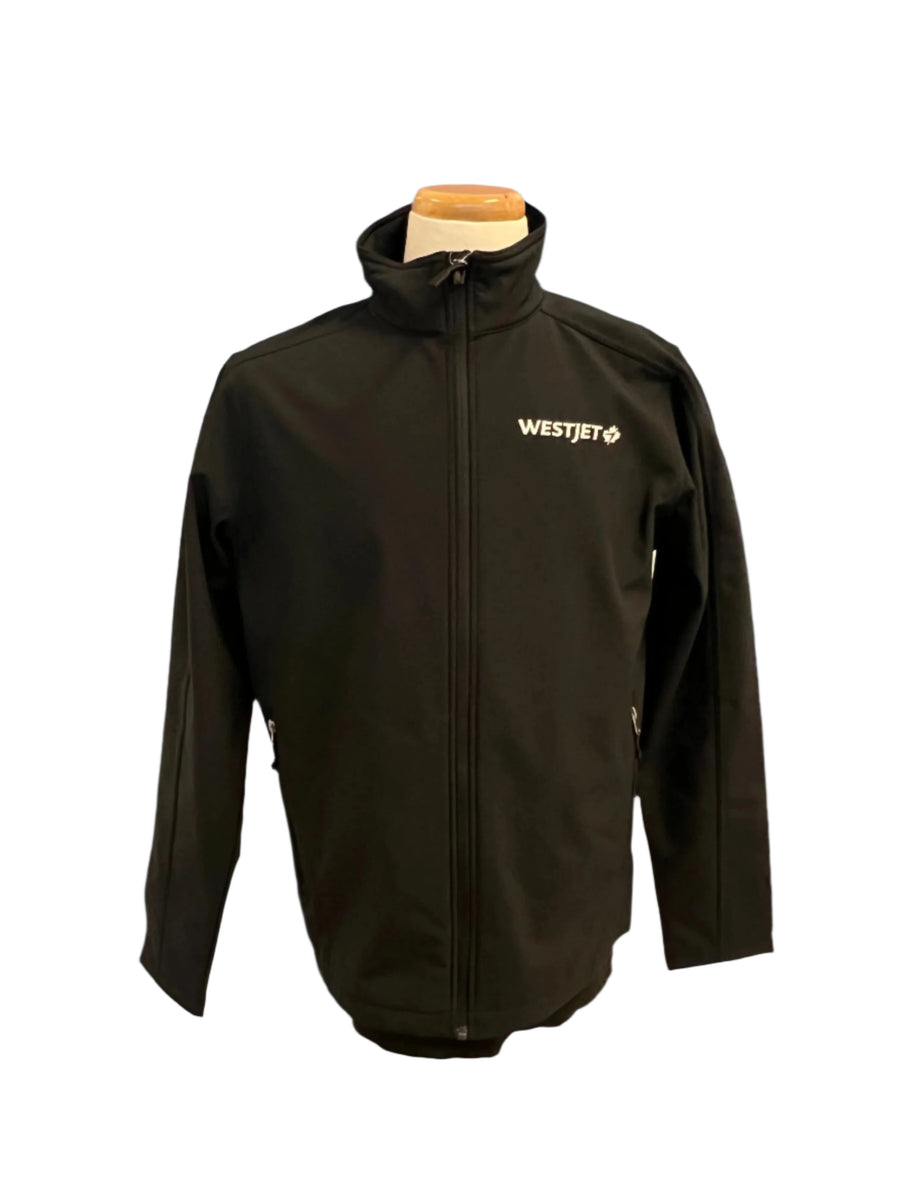 WestJet Soft Shell Jacket Men's - Black – WestJet Store