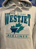 WestJet Unisex Sun-Fade French Terry Hoodie - Vanilla Velvet Finish