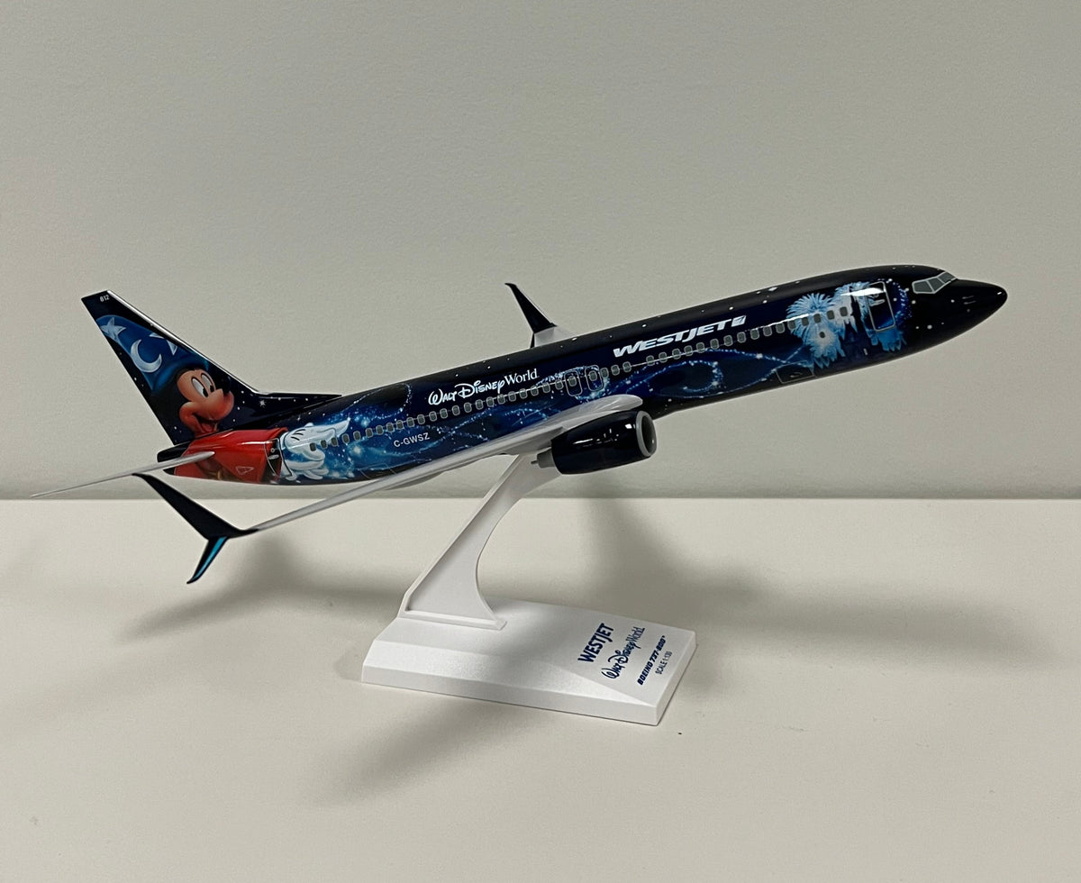 WestJet + Disney 737800 Magic Model 1130 WestJet Store