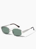 Pilgrim - Reilly Sunglasses - Brown/Silver - Silver Plated