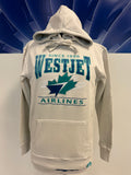 WestJet Unisex Sun-Fade French Terry Hoodie - Vanilla Velvet Finish